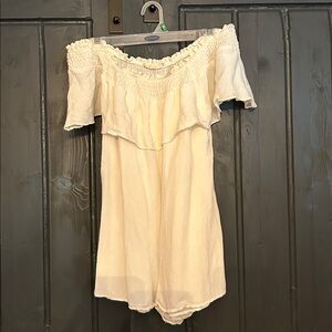 NWOT. strapless romper. American threads.